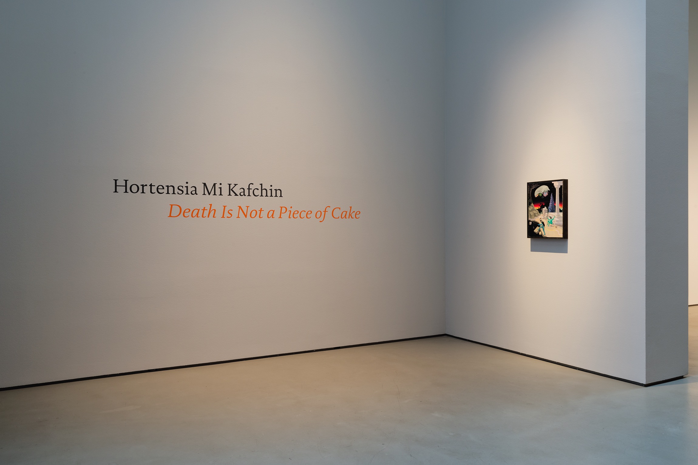 Hortensia Mi Kafchin Death Is Not a Piece of Cake Galerie Judin