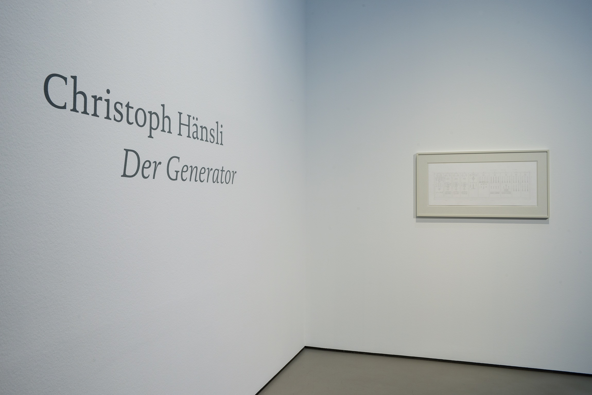 2018 Christoph Hänsli Der Generator
