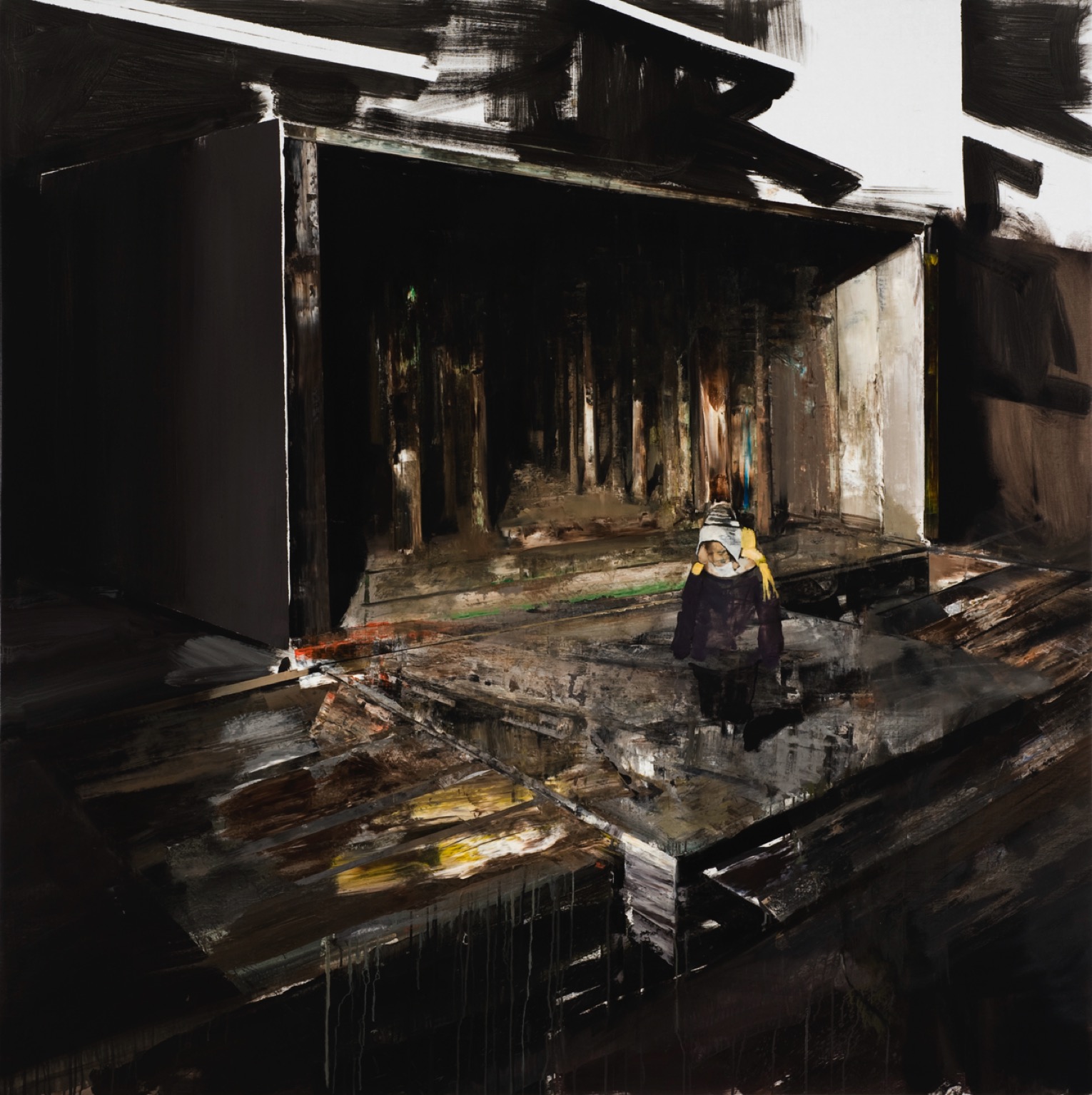 2008 Adrian Ghenie The Flight into Egypt