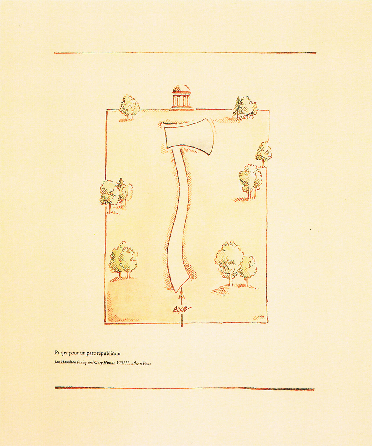 2012 Ian Hamilton Finlay Inter artes et naturam