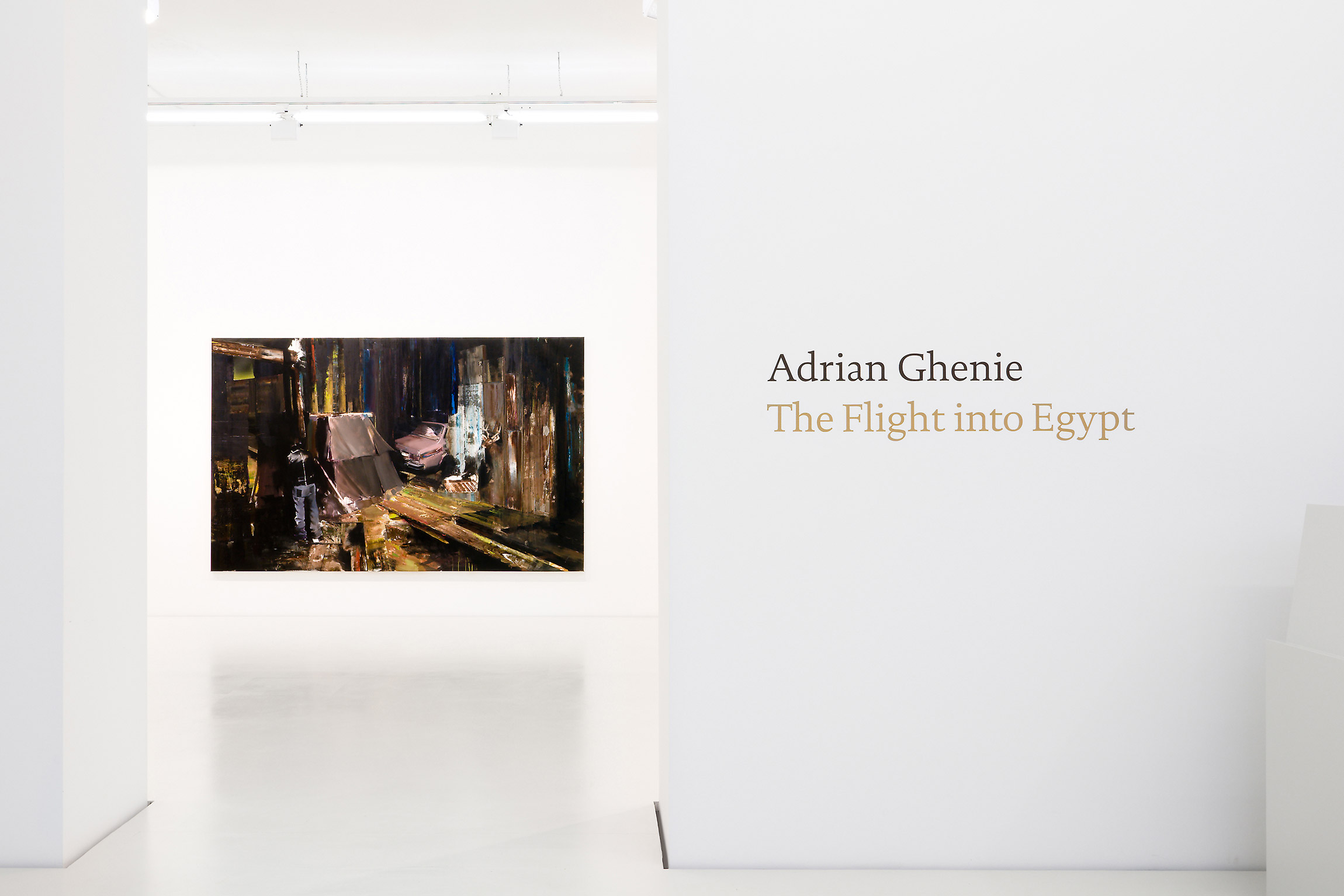 2008 Adrian Ghenie The Flight into Egypt