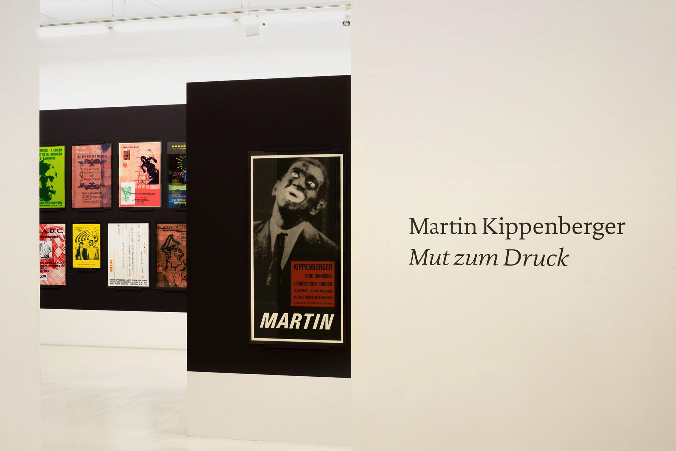 2011 Martin Kippenberger Mut zum Druck