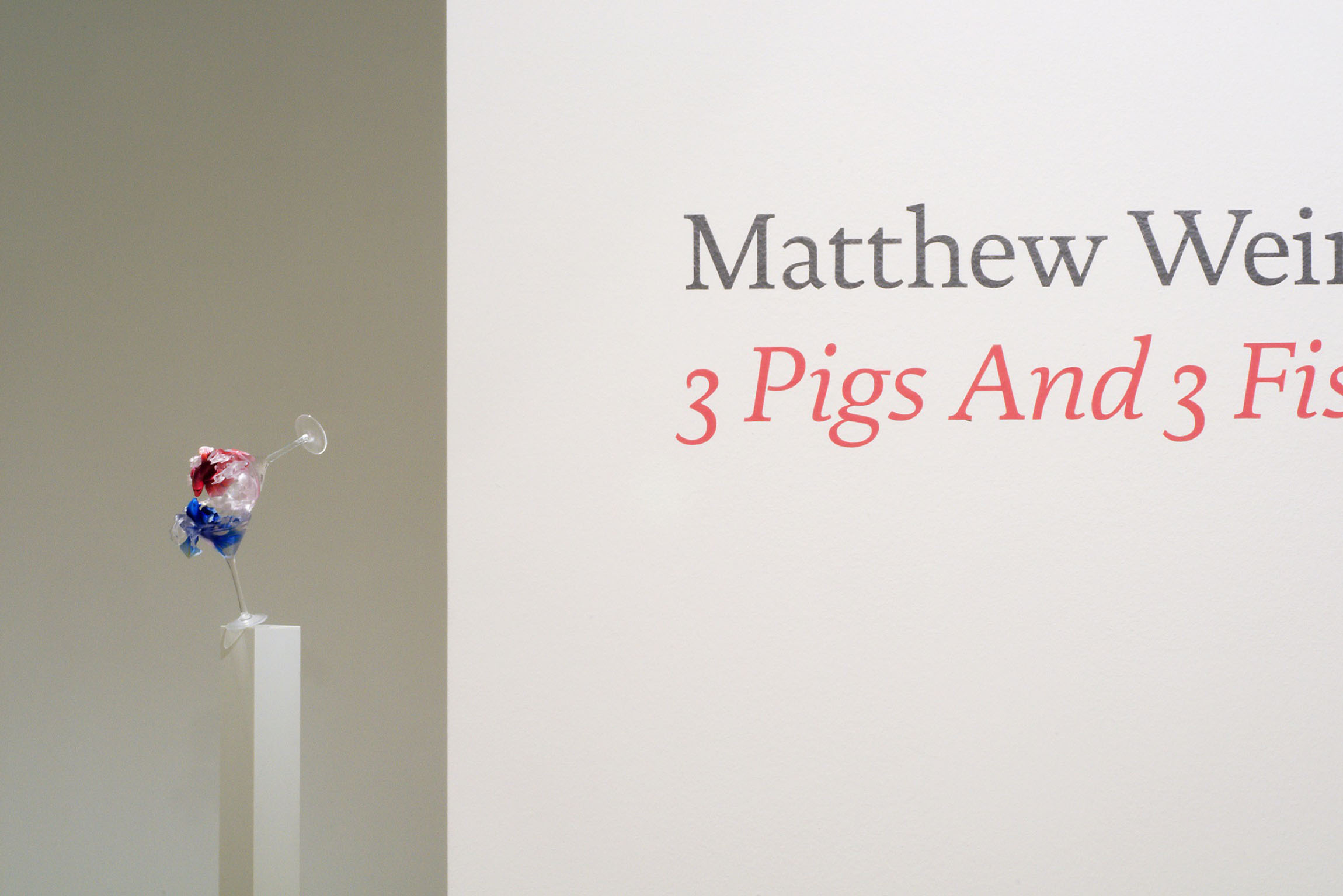 2010 Matthew Weinstein 3 Pigs And 3 Fish