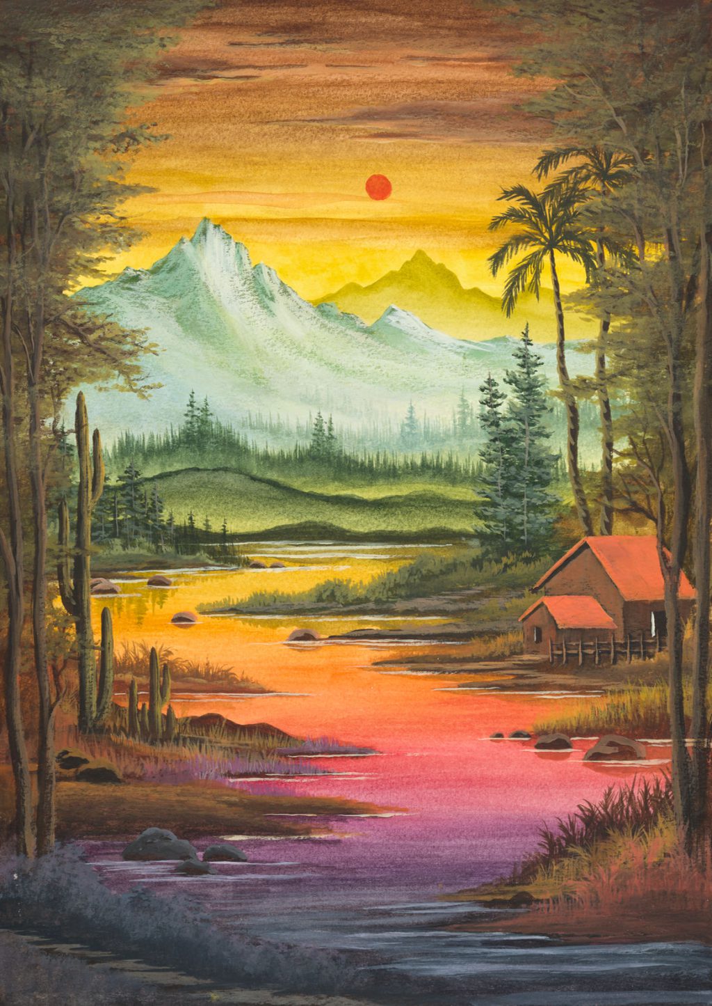 2022 Neil Raitt Tangerine Sunset