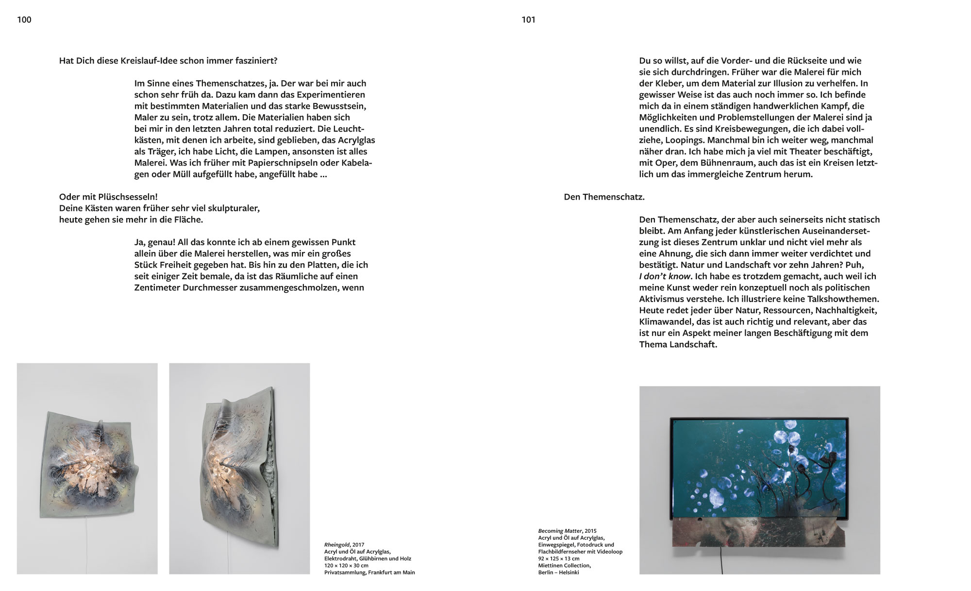 Philipp Fürhofer – Phantominseln. Catalogue for Städel Museum by Galerie Judin. Edited by Svenja Grosser. Published by Hatje Cantz. Texts by Philipp Demandt, Svenja Grosser, Philipp Fürhofer, Christine Lemke-Matwey. Design by Jakob Straub