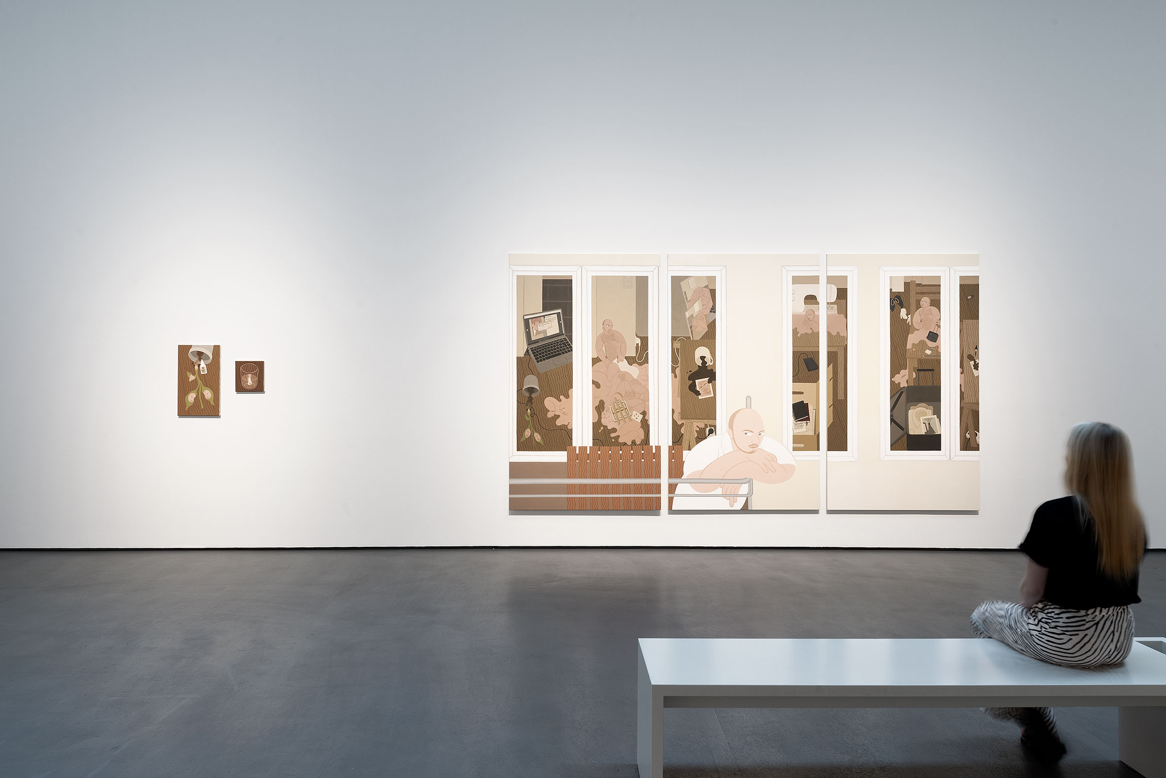 Alexander Basil exhibition at Galerie Judin Berlin 2023 Tidings from the Orbit