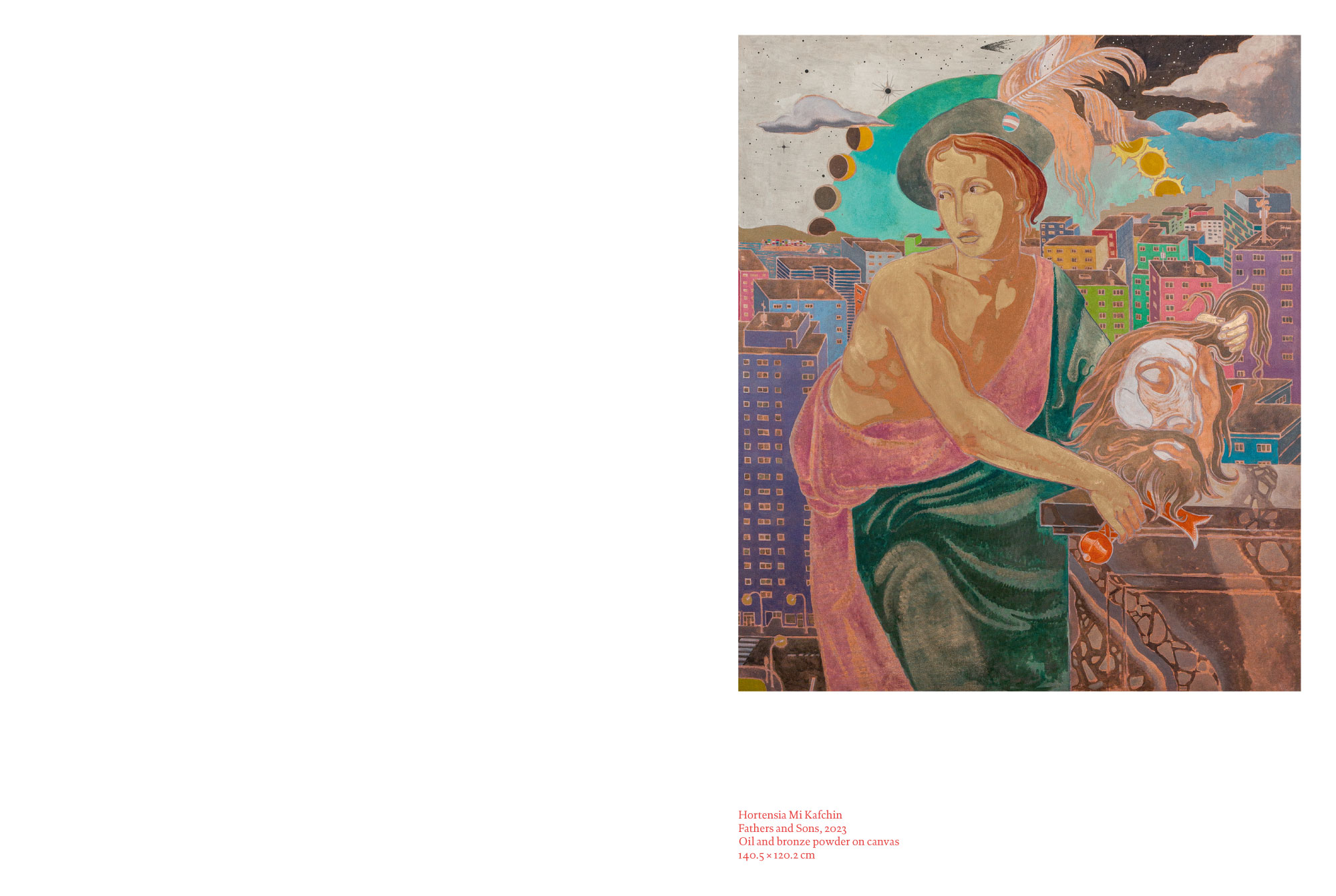SIRANI – Thirteen Contemporary Painters and an Arresting Baroque Masterpiece: Hortensia Mi Kafchin Galerie Judin