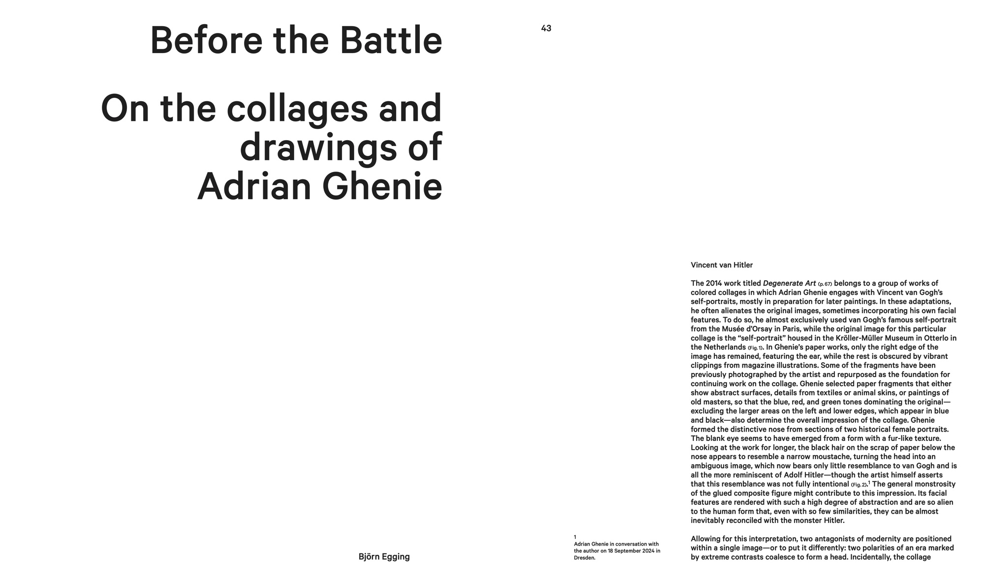 Adrian Ghenie Galerie Judin